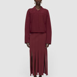 Red Gare Compact Milano Knit Jacket - Joseph