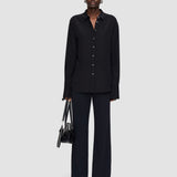 Joe Crepe de Chine Silk Blouse