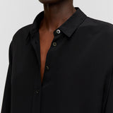 Joe Crepe de Chine Silk Blouse