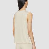 Cotton Silk Jersey Tank Top