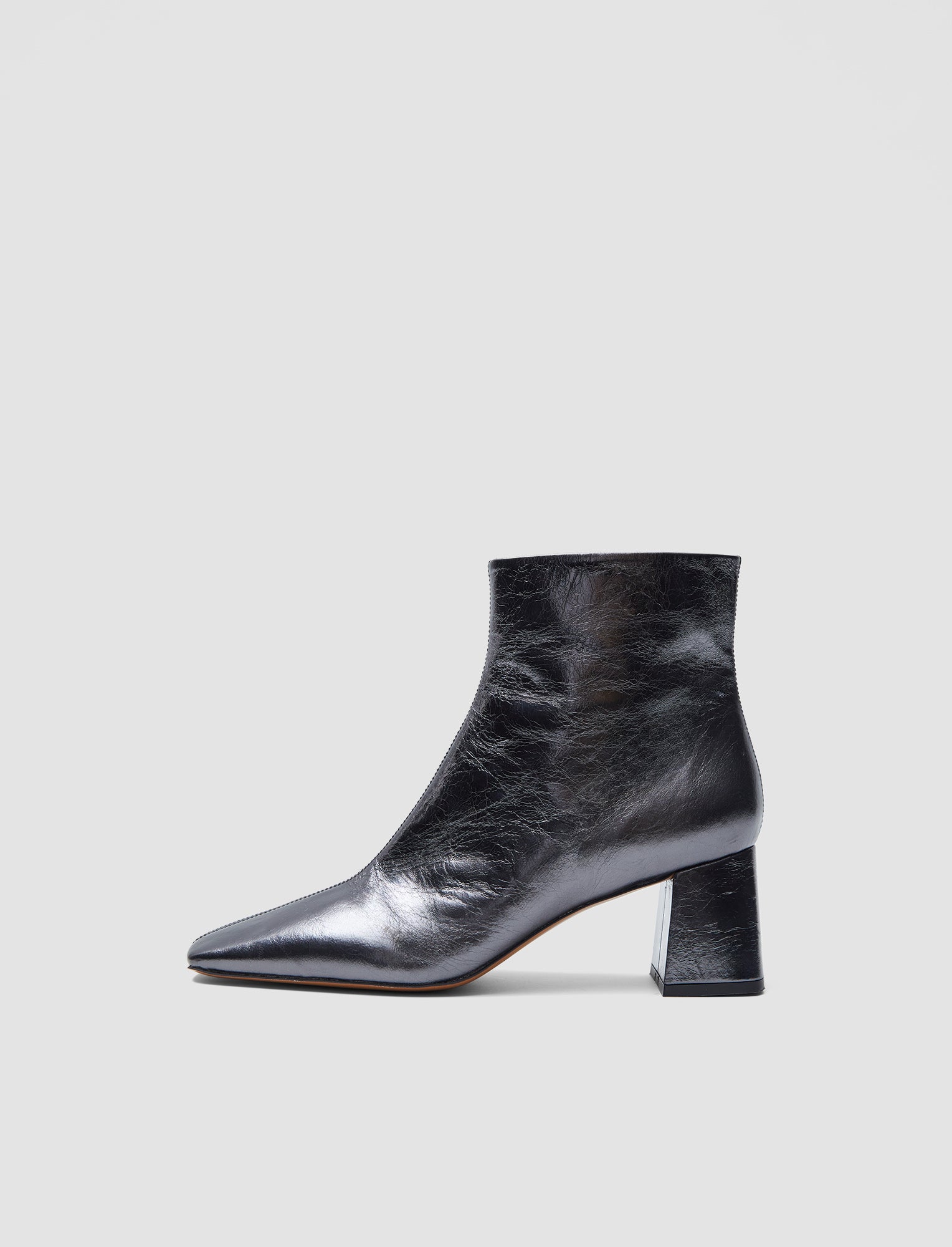silver-bottines-en-cuir-metallise-a-talon-JOSEPH