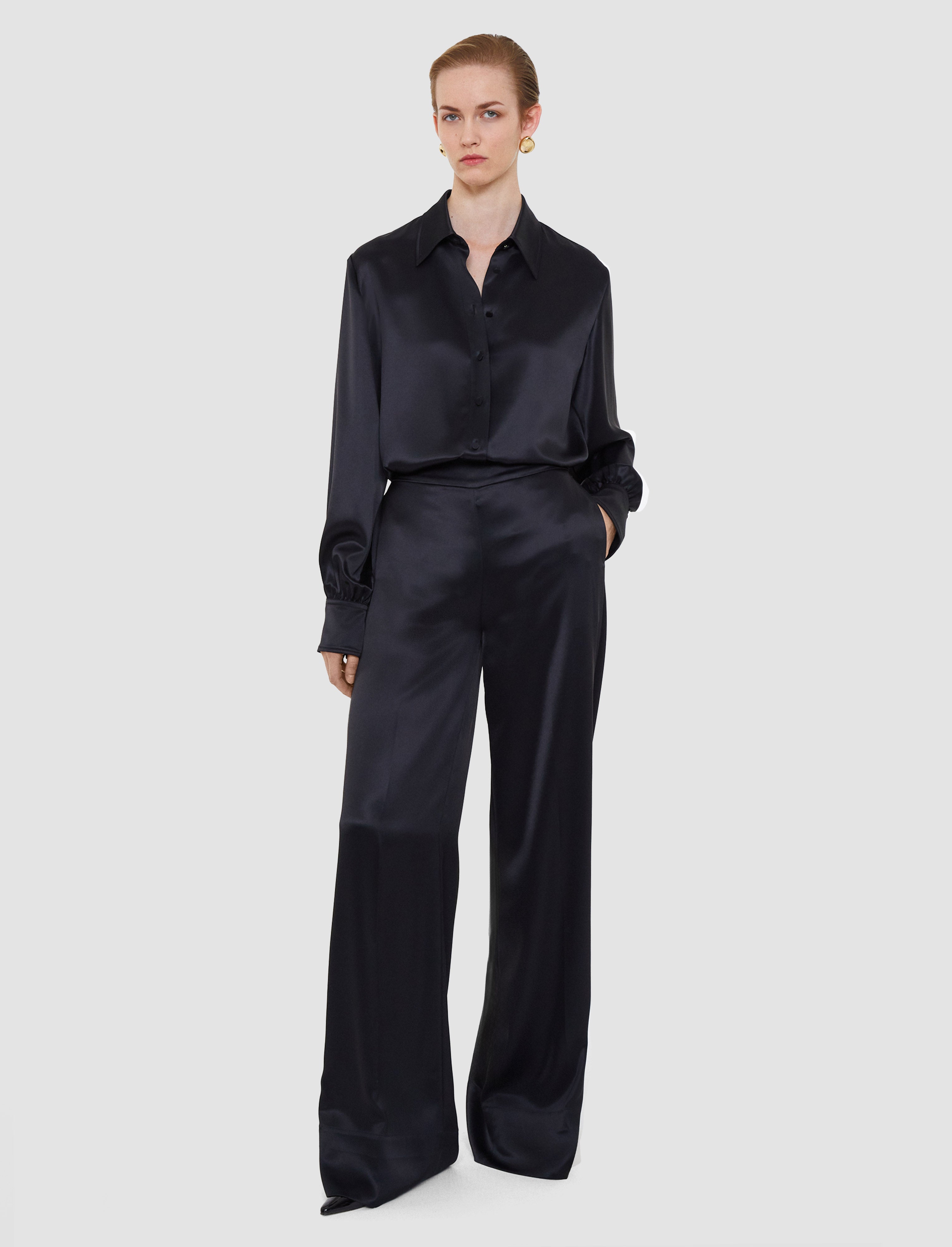 black-dijon-double-satin-trousers-JOSEPH