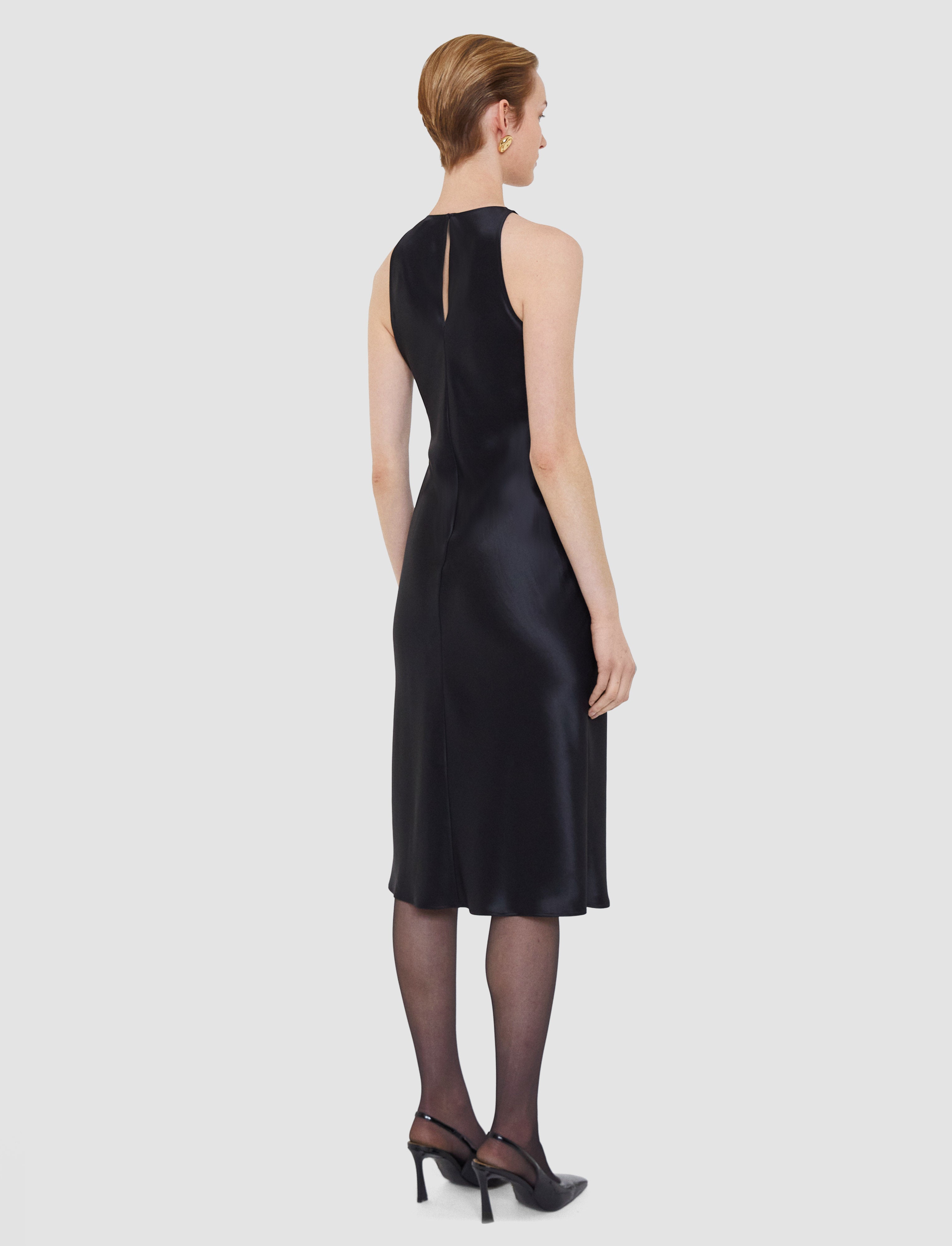 black-boulle-two-piece-chiffon-sequin-dress-JOSEPH