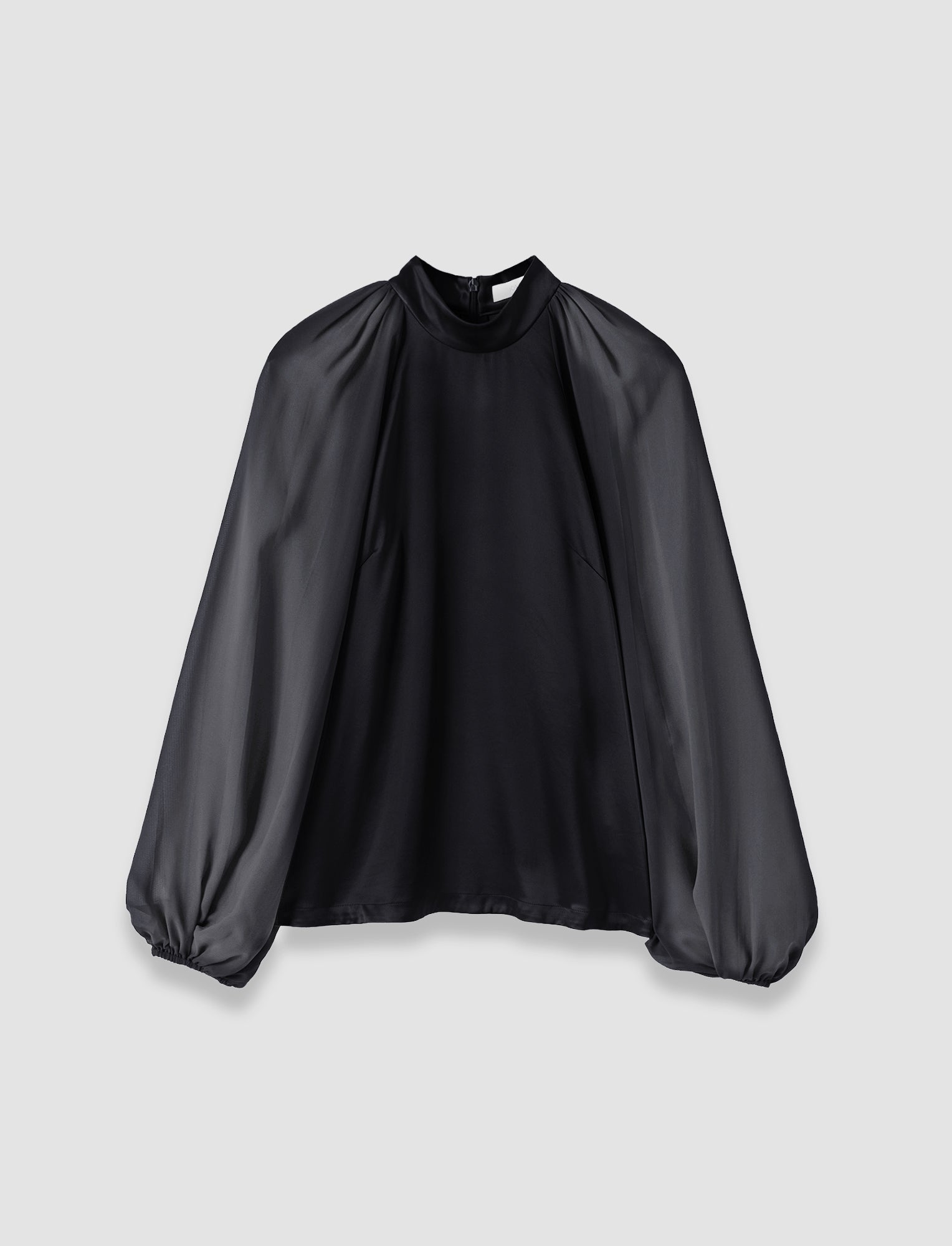 black-cave-double-satin-blouse-JOSEPH