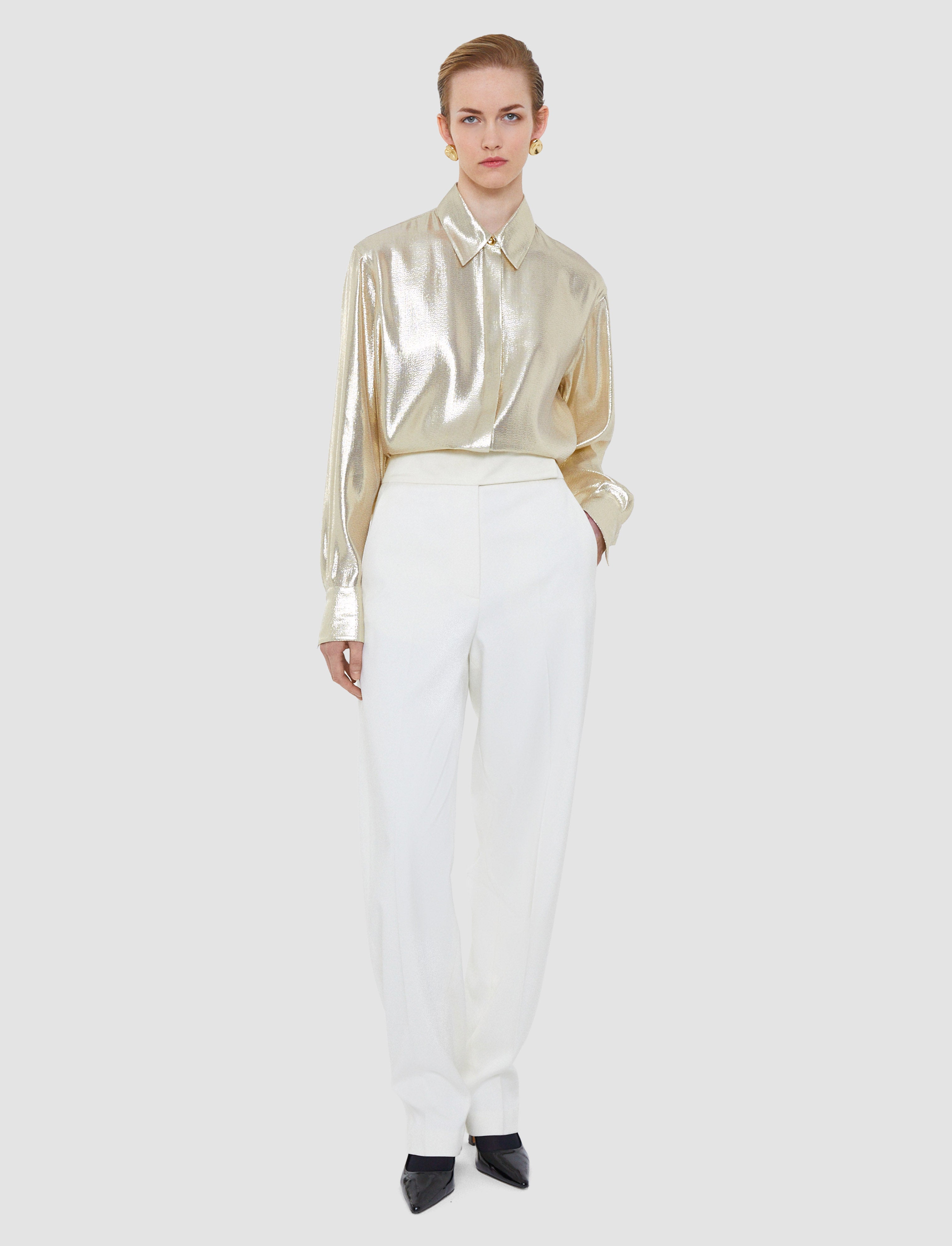 gold-capri-lame-silk-blouse-JOSEPH