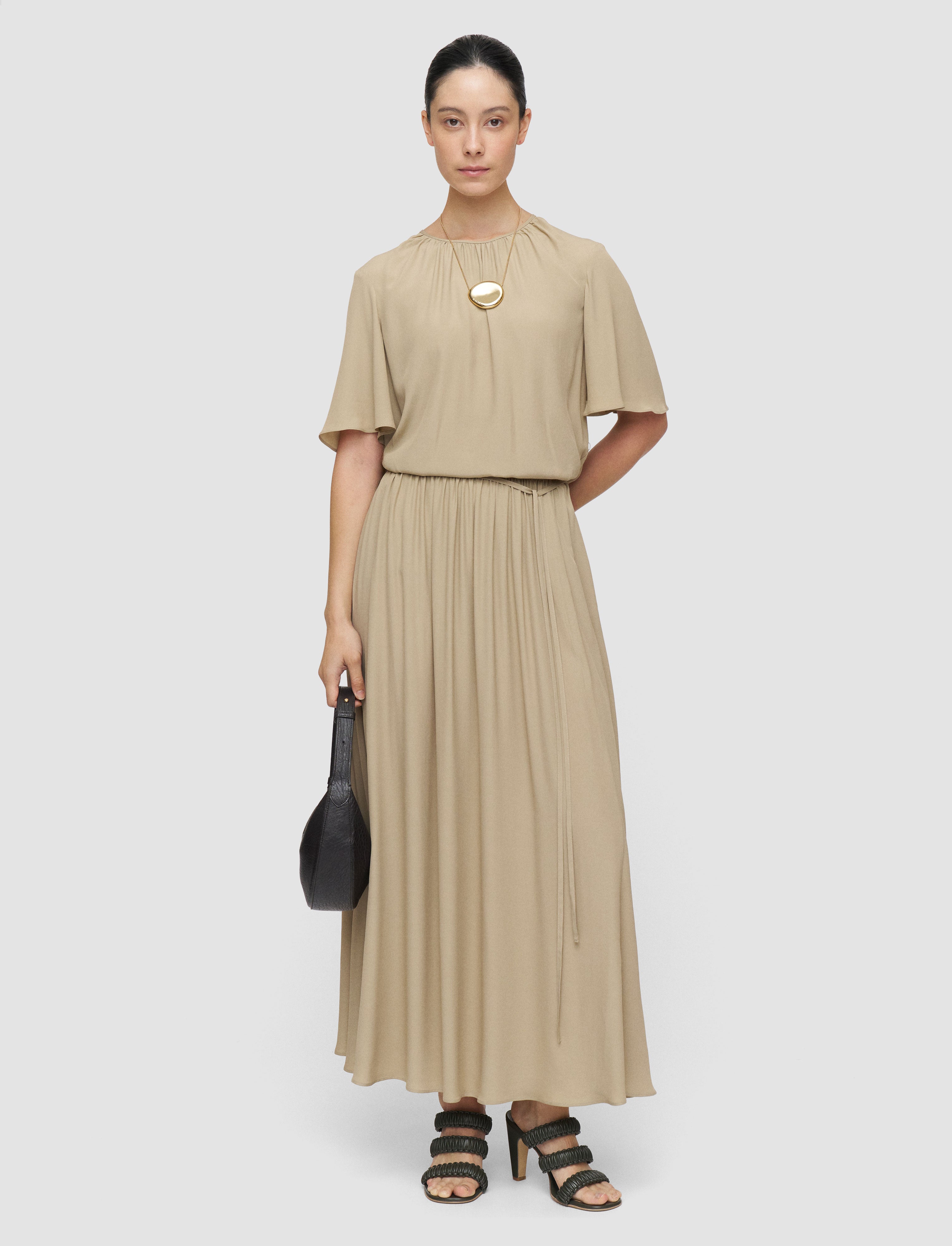 green-elba-silk-blend-crepe-skirt-JOSEPH