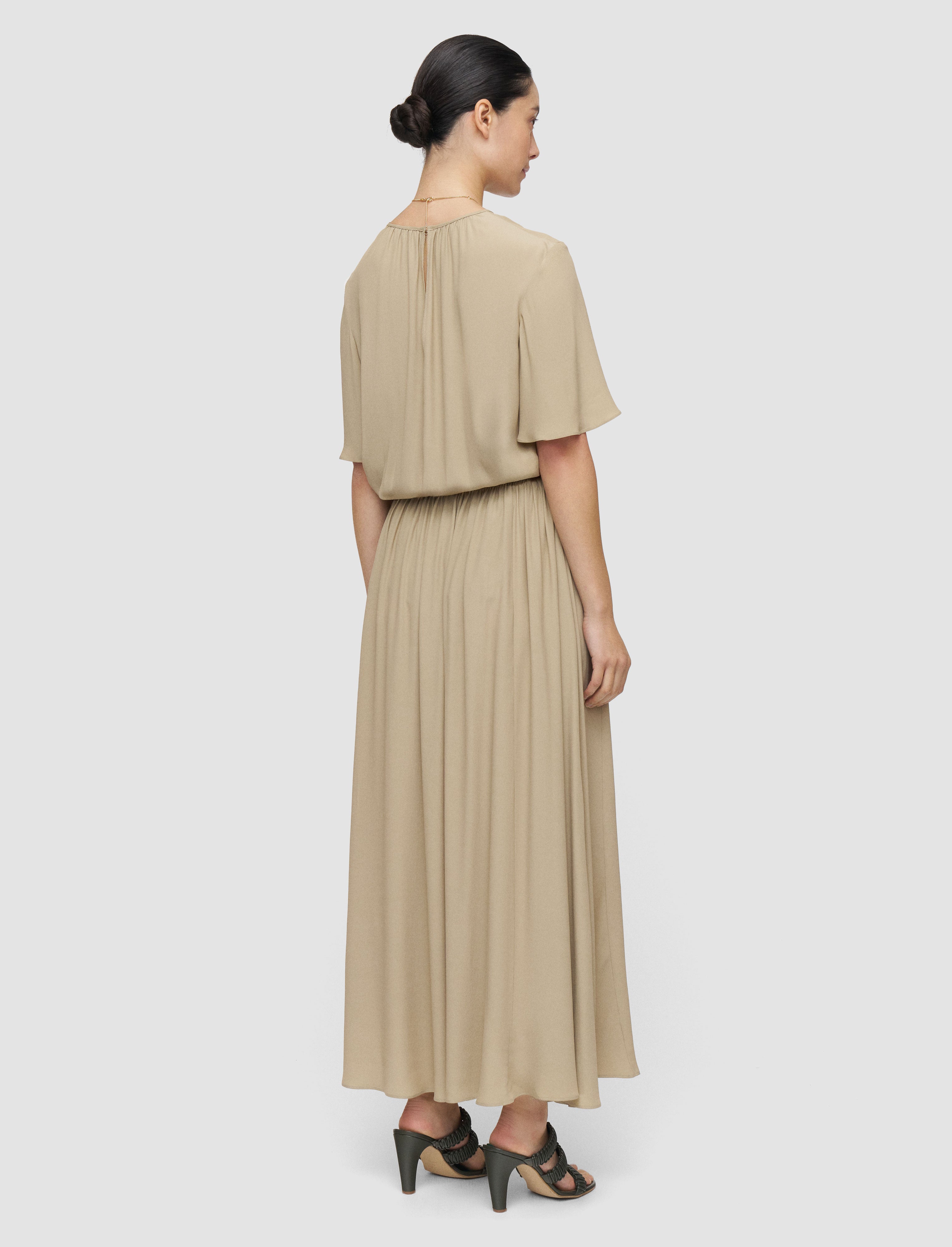 green-elba-silk-blend-crepe-skirt-JOSEPH