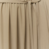 Green Elba Silk Blend Crepe Skirt - Joseph