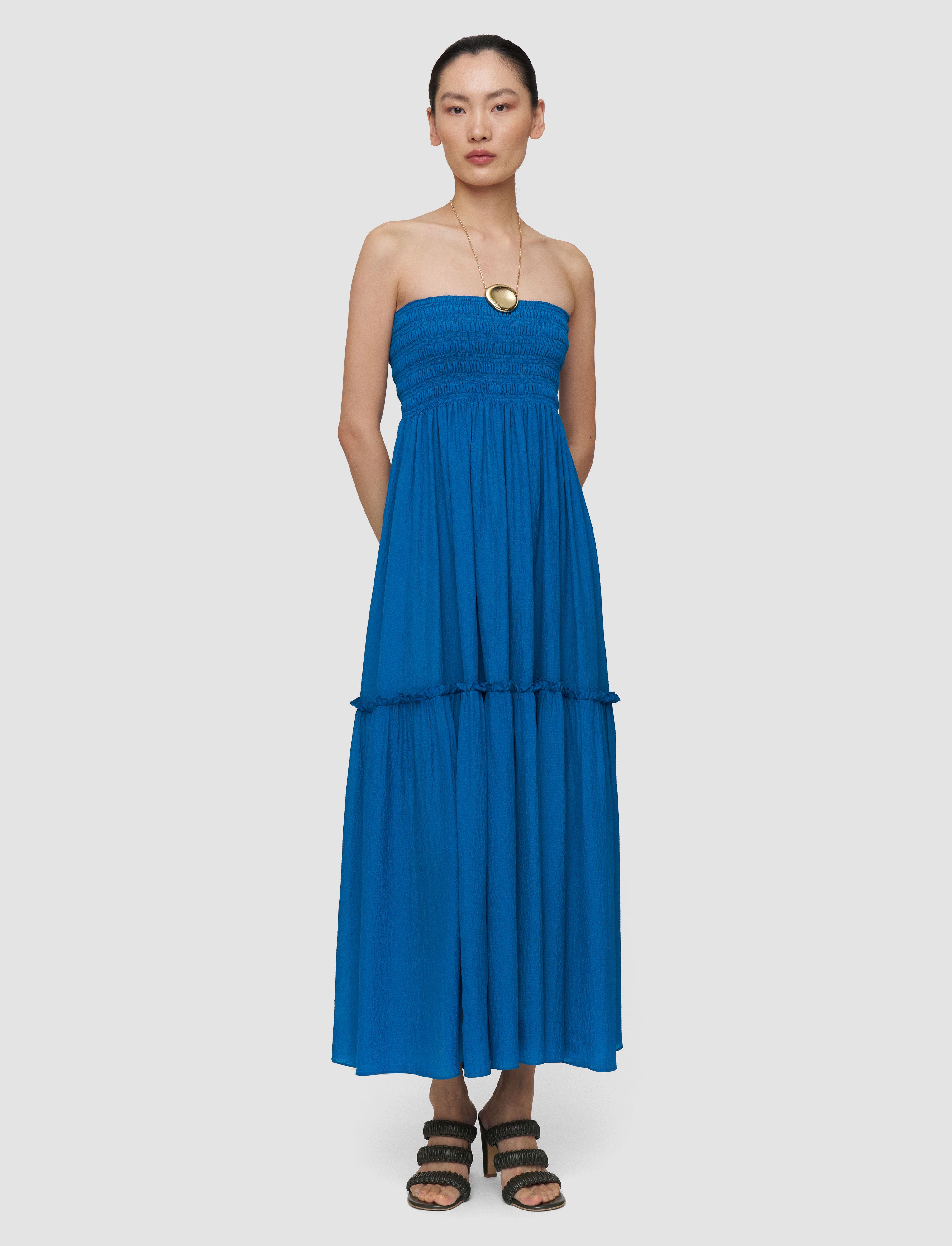 bleu-jupe-folia-en-soie-texturee-JOSEPH