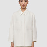 White Simi Linen Blend Shirt - Joseph