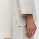 White Simi Linen Blend Shirt - Joseph