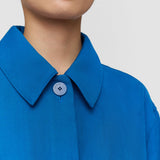 Blue Simi Linen Blend Shirt - Joseph