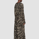 Multicolour Adore Printed Crinkle Dress - Joseph