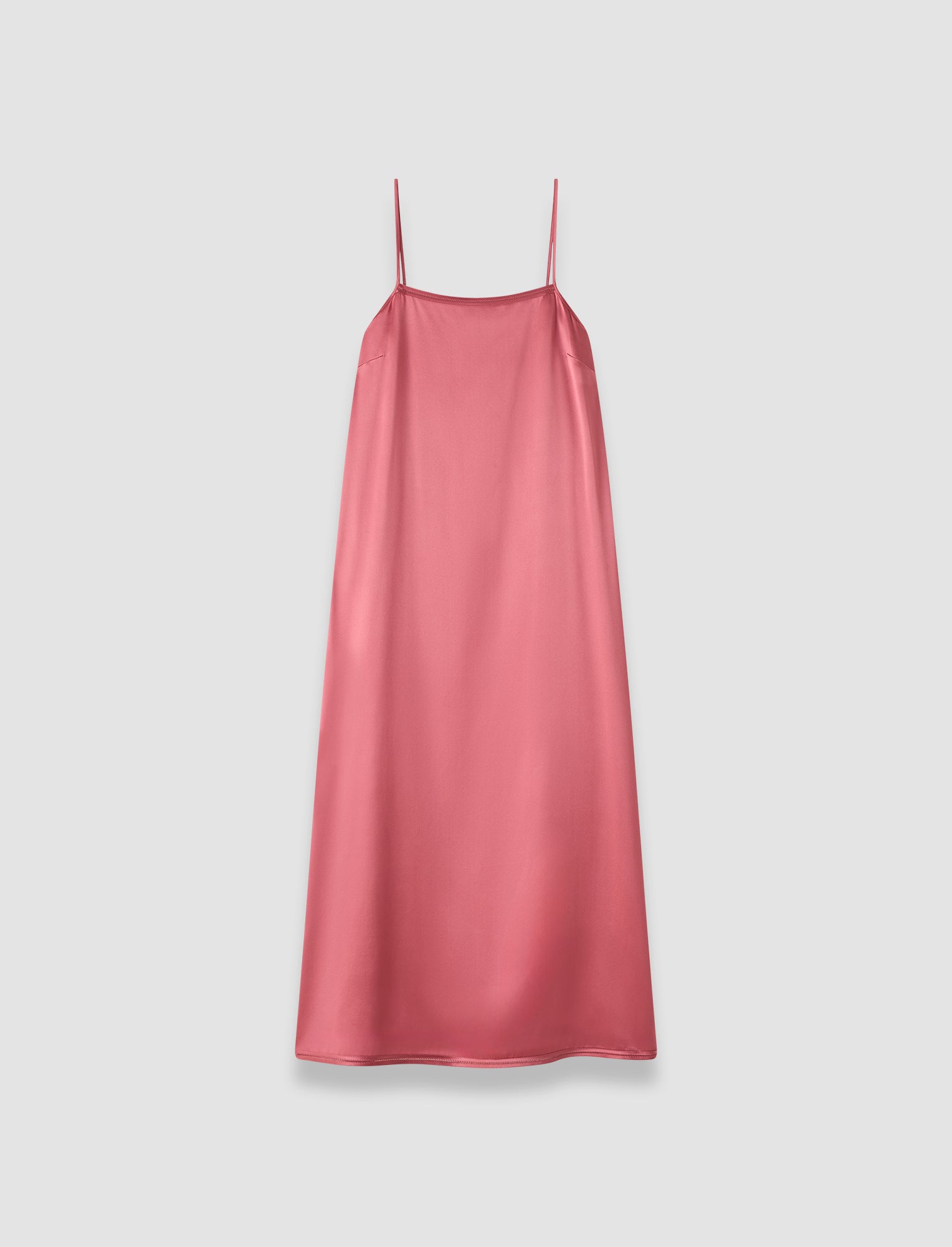 rose-robe-agnes-en-satin-de-soie-JOSEPH
