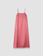 Pink Agnes Silk Satin Dress - Joseph