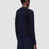 Blue Aisha Cashair Snake Knitwear - Joseph