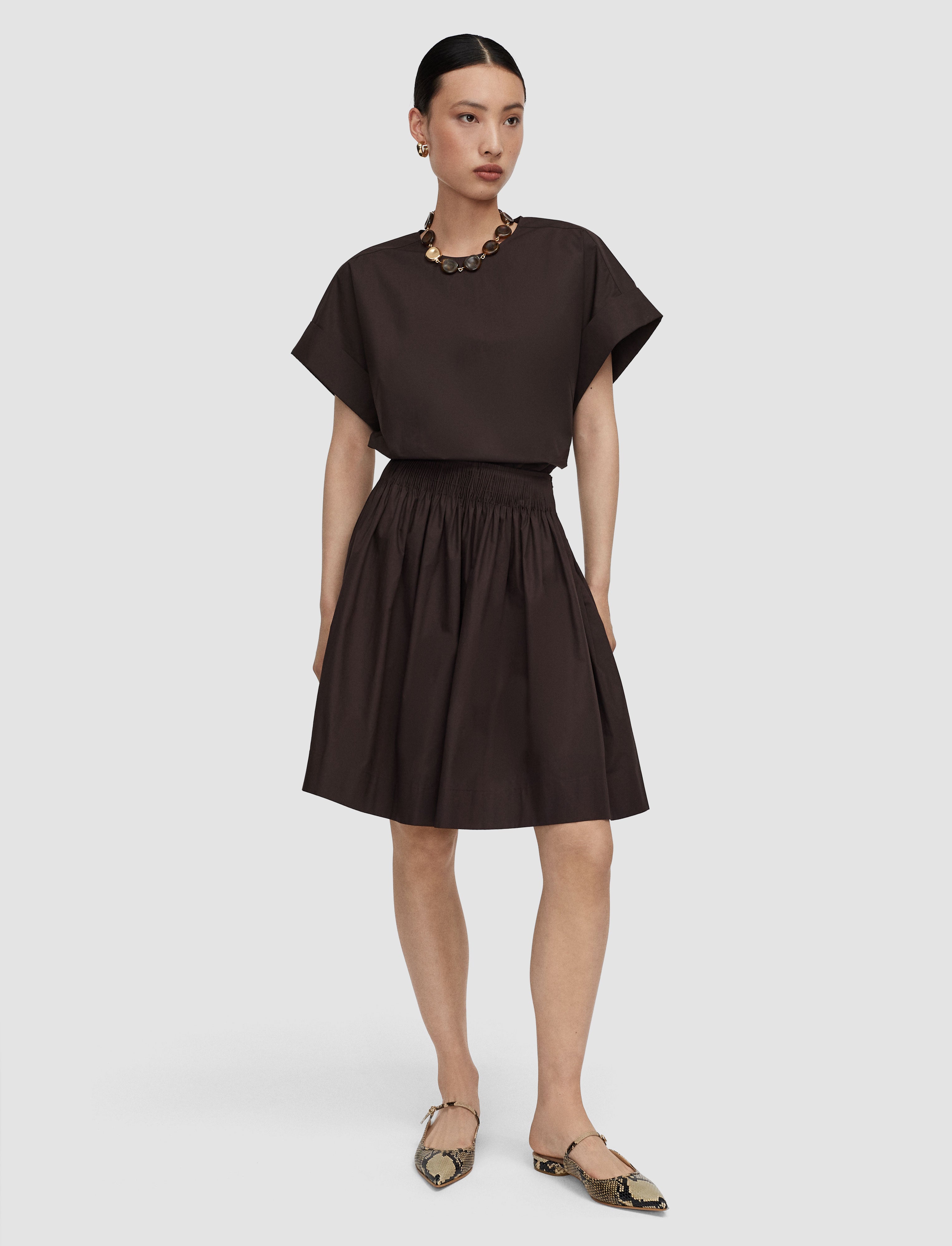 brown-fassia-cotton-poplin-blouse-JOSEPH