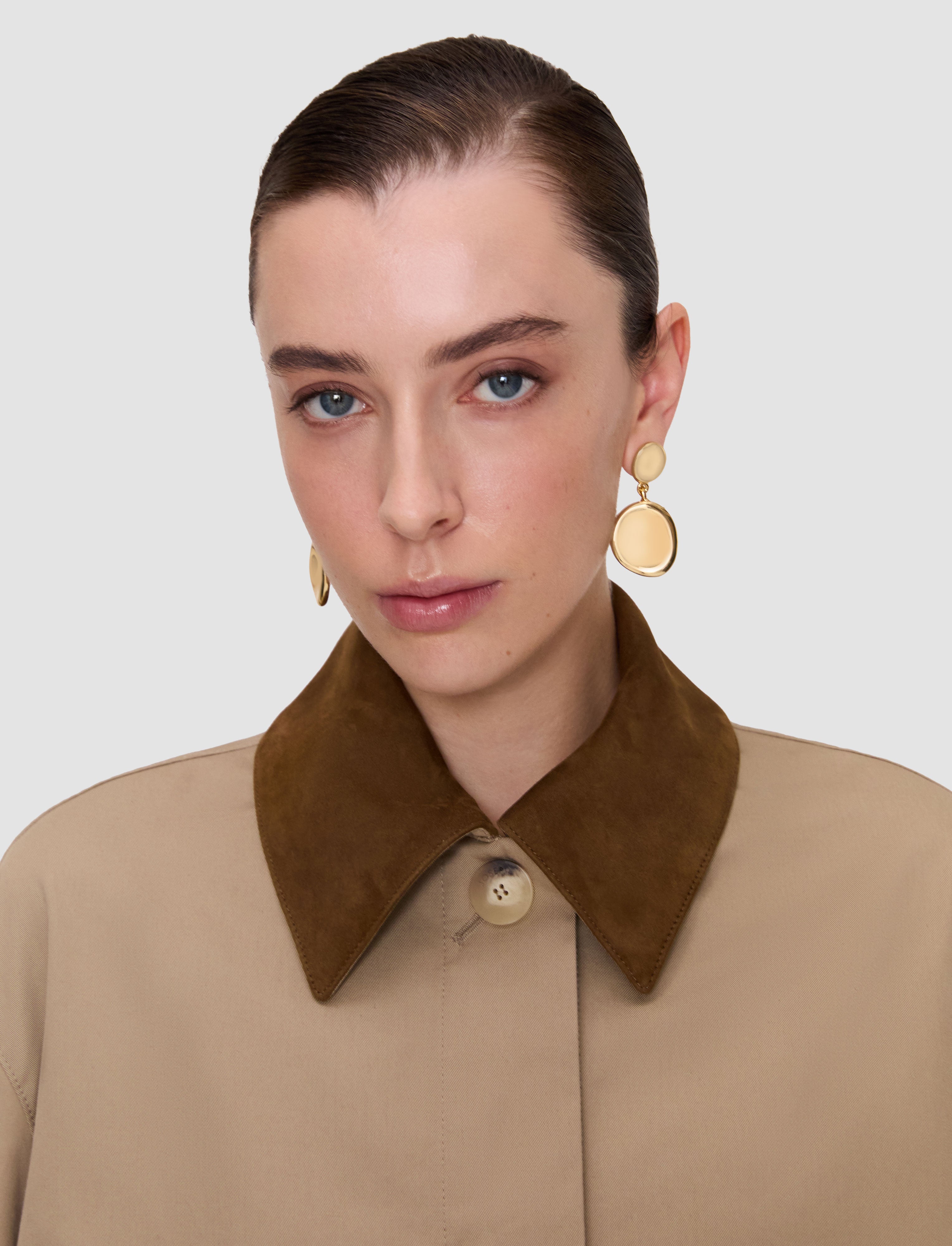 beige-aitna-cotton-jacket-JOSEPH
