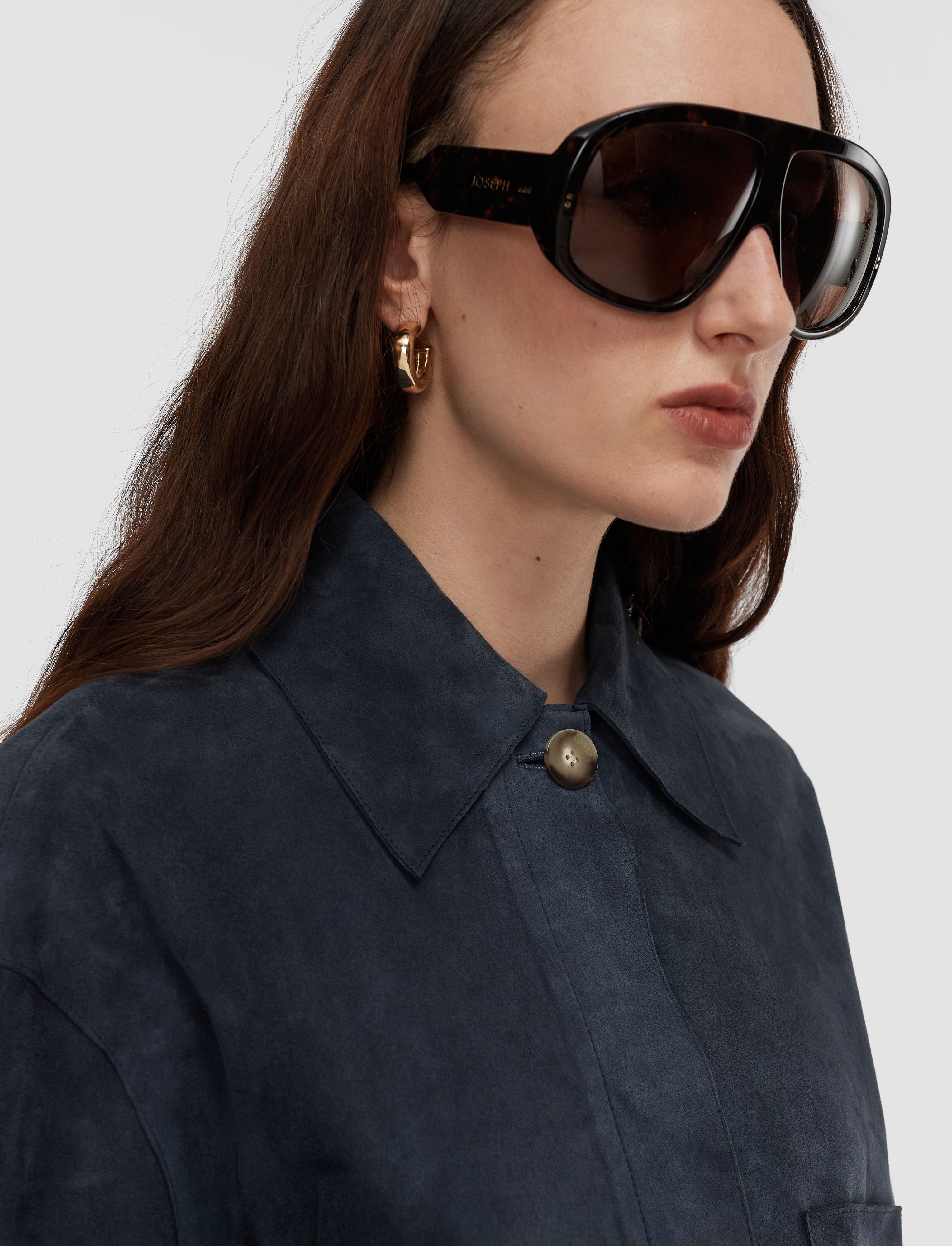 bleu-veste-aitna-en-daim-leger-JOSEPH