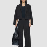 Alana Flannel Wool Trousers