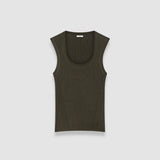 Gilet Alaou en maille de lin mélangé