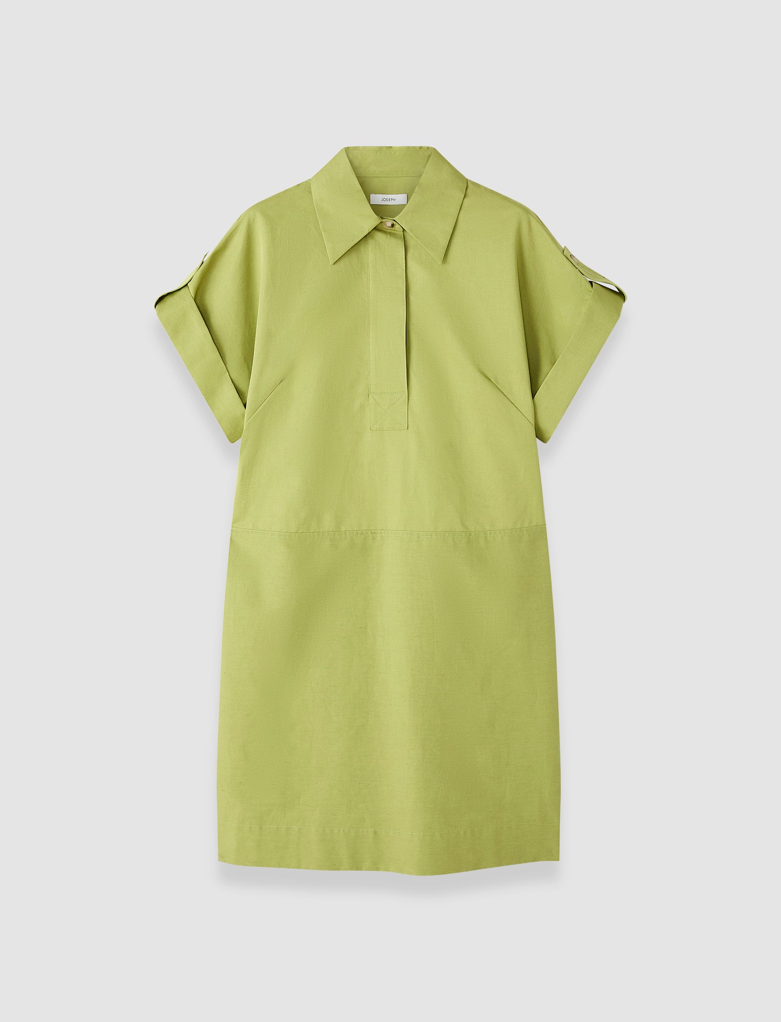 vert-robe-ali-en-coton-et-lin-JOSEPH