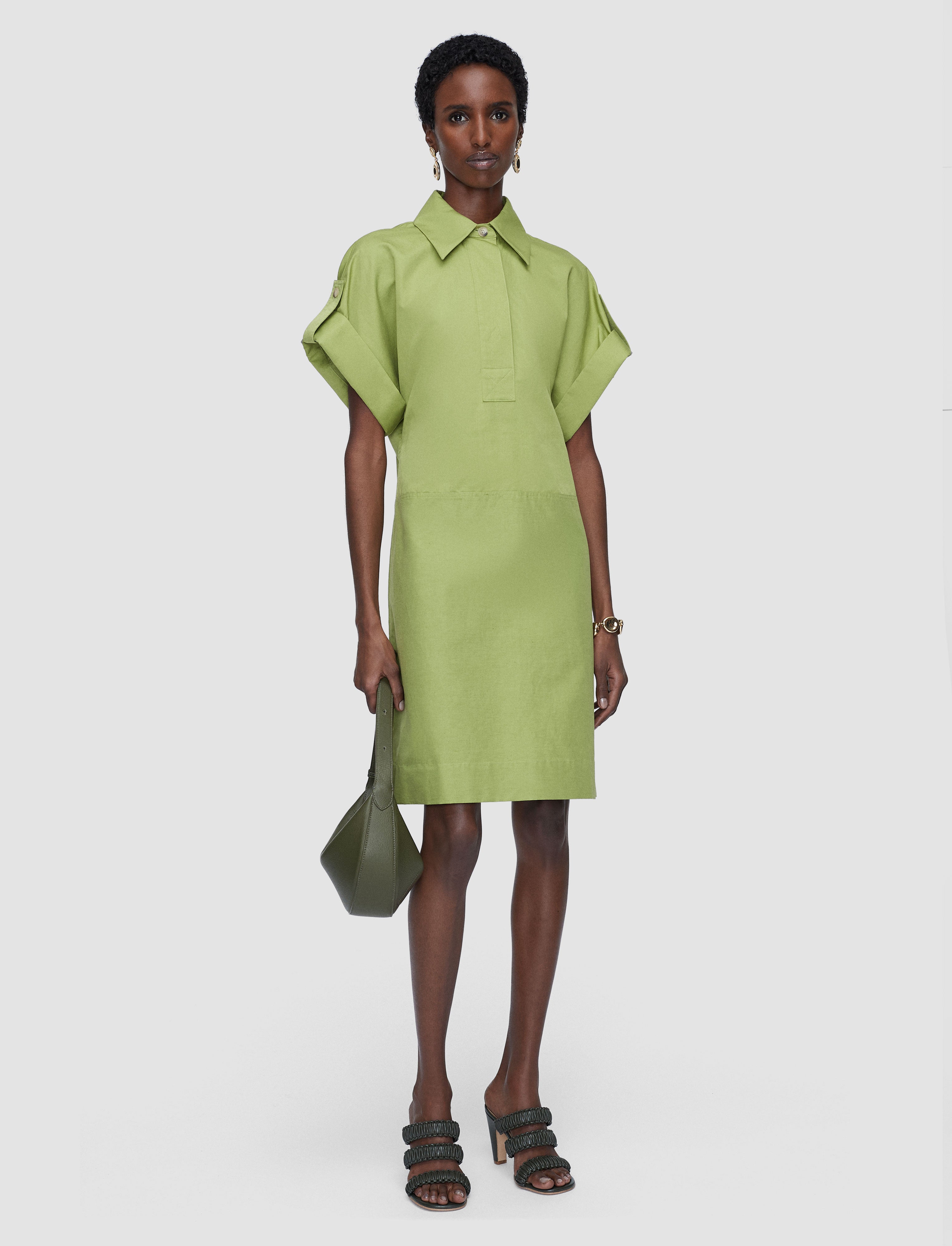 vert-robe-ali-en-coton-et-lin-JOSEPH