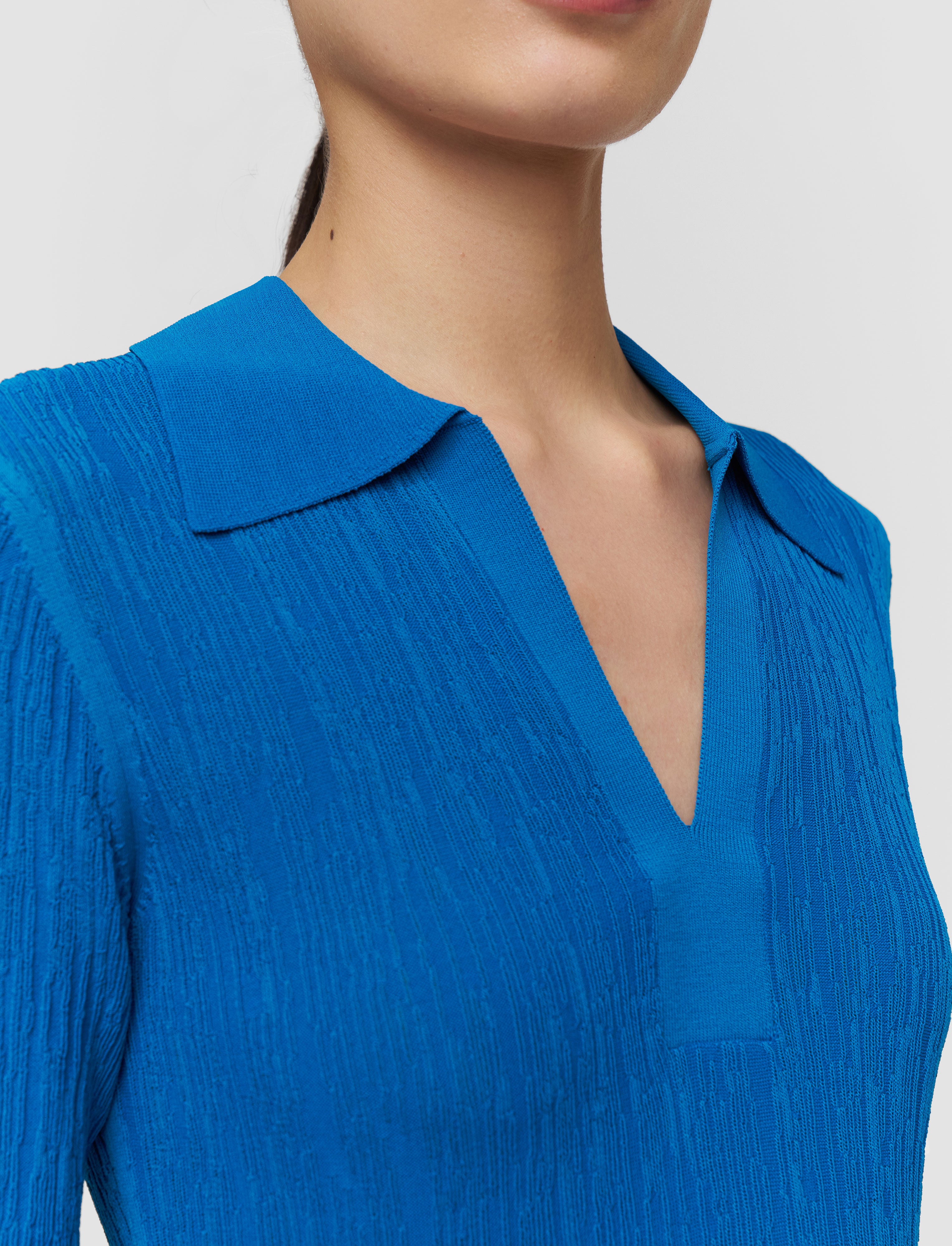 blue-aliane-crinkle-viscose-polo-top-JOSEPH
