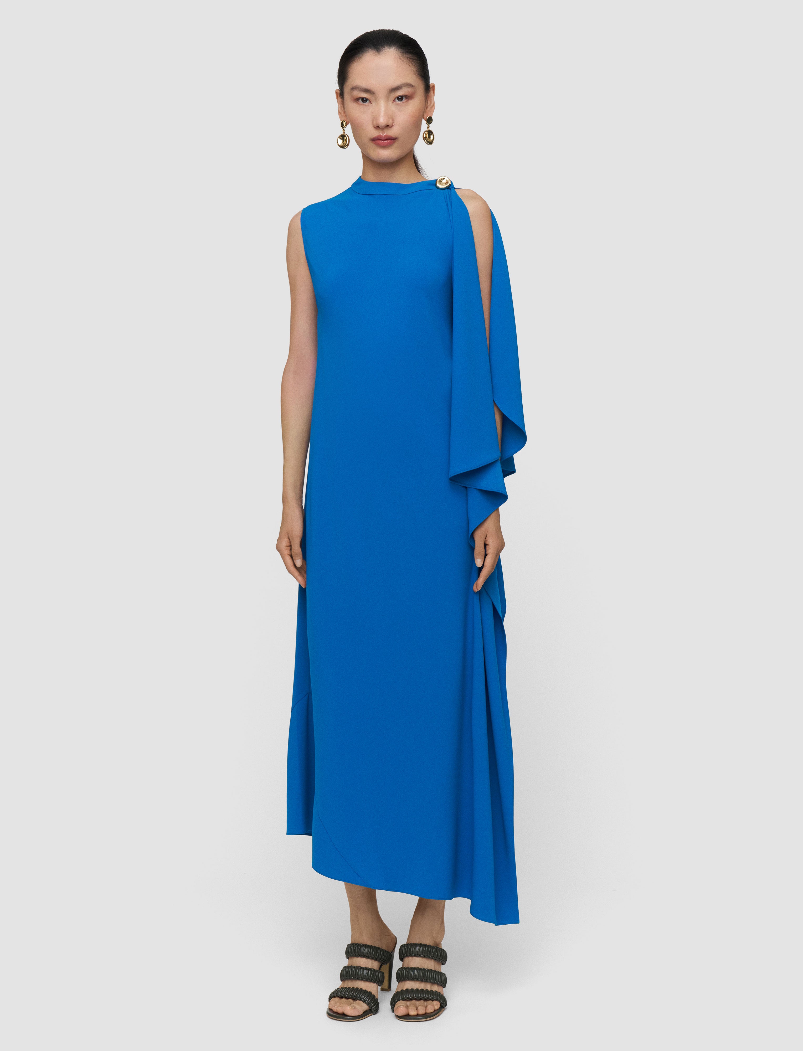 blue-aly-crepe-cape-dress-JOSEPH