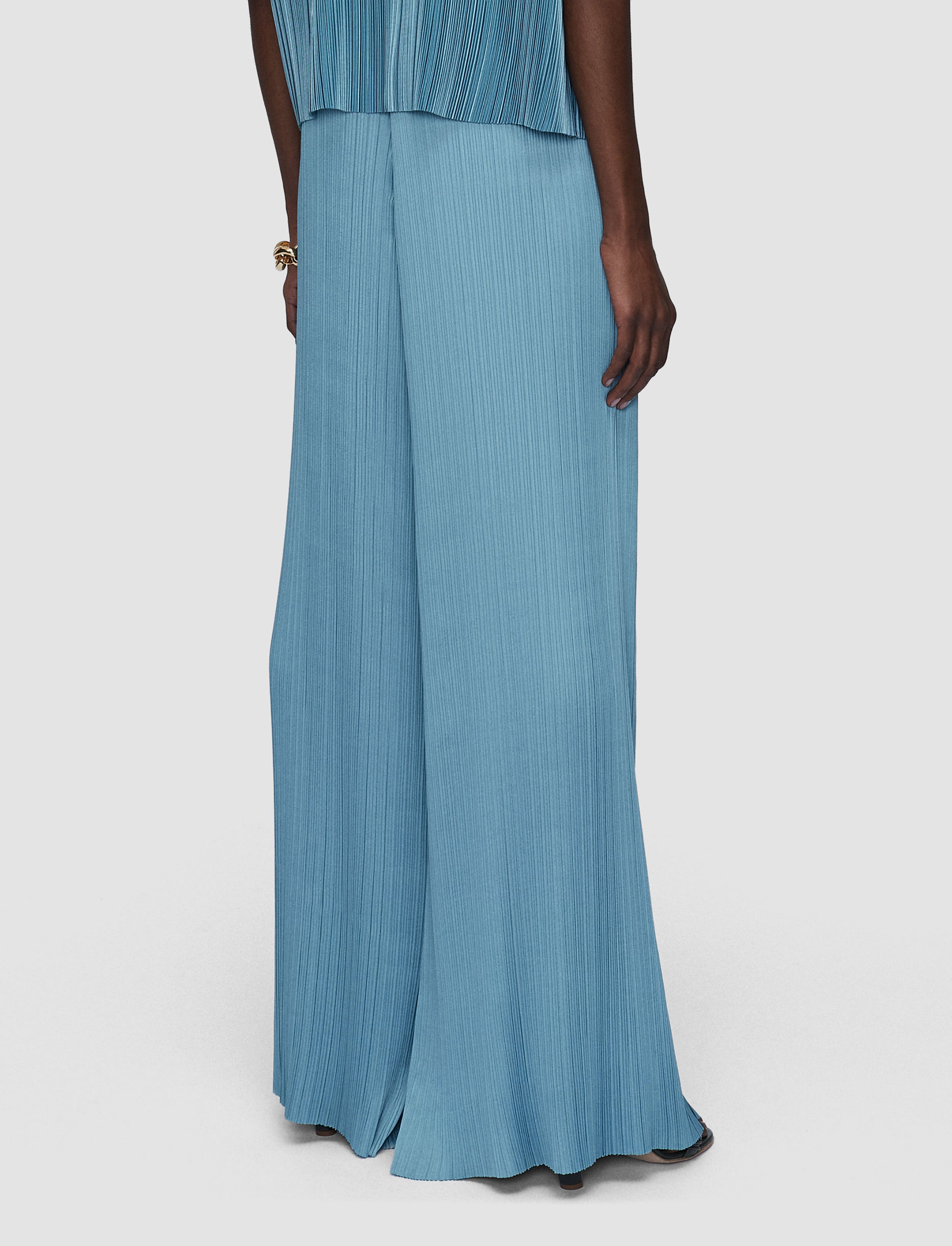 blue-amber-pleated-satin-trousers-JOSEPH