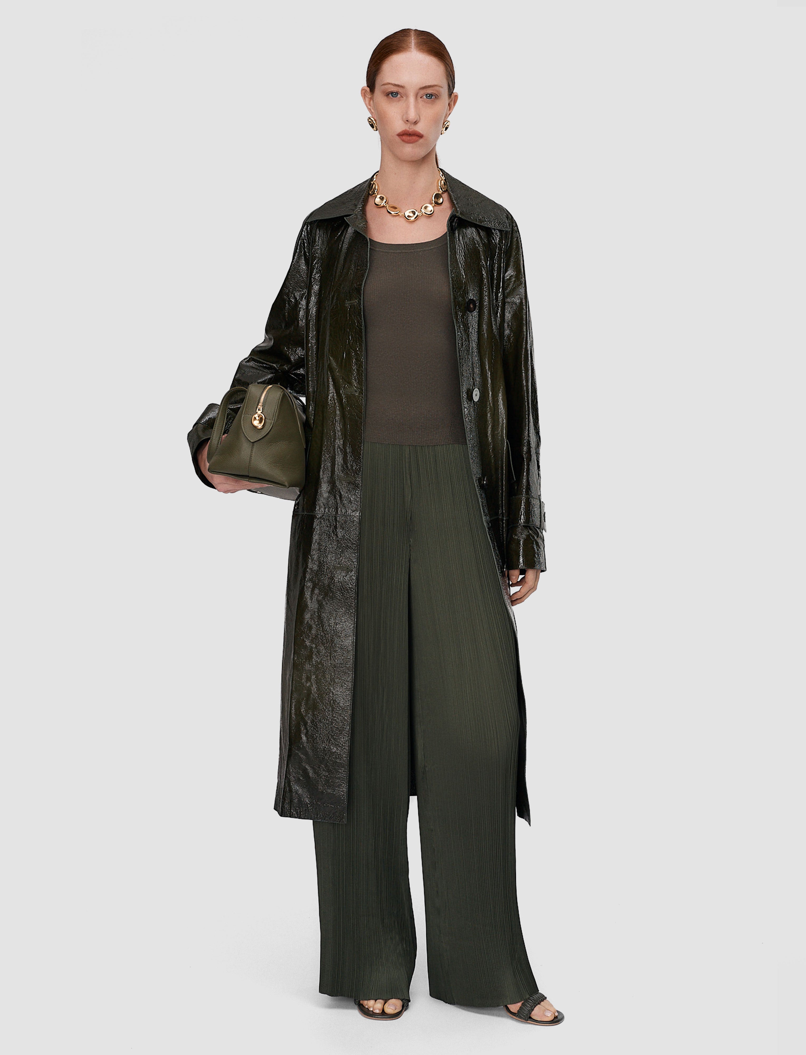 vert-amber-pantalon-en-satin-plisse-JOSEPH