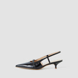 Anisa Patent Leather Slingback Shoes