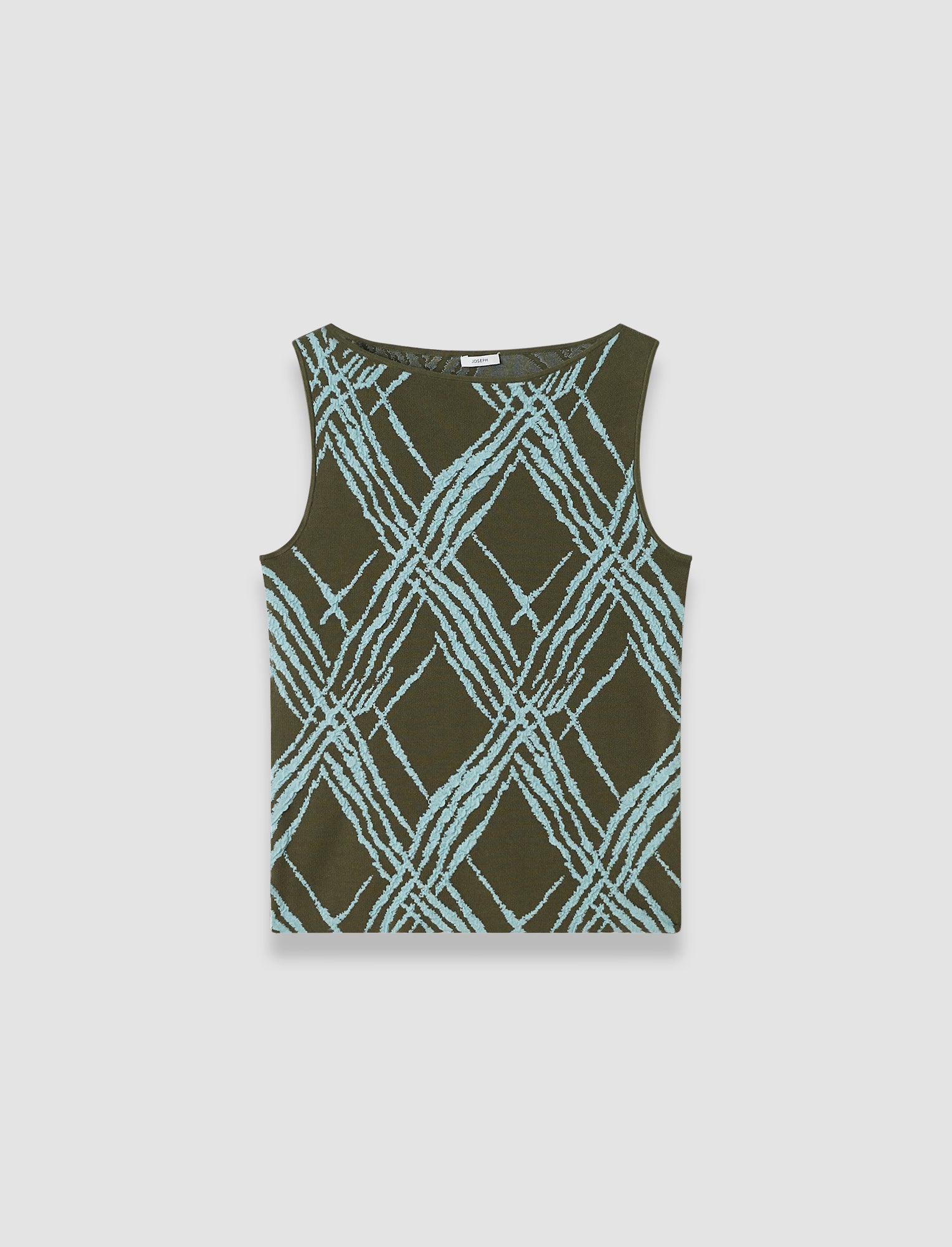 multicolour-aouda-check-cotton-silk-knit-top-JOSEPH