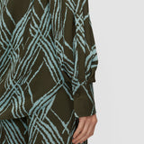 Multicolour Aouda Check Cotton Silk Knit Top - Joseph