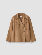 Beige Apollo Light Double Face Wool Jacket - Joseph