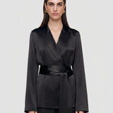 Veste Archer en satin de soie 