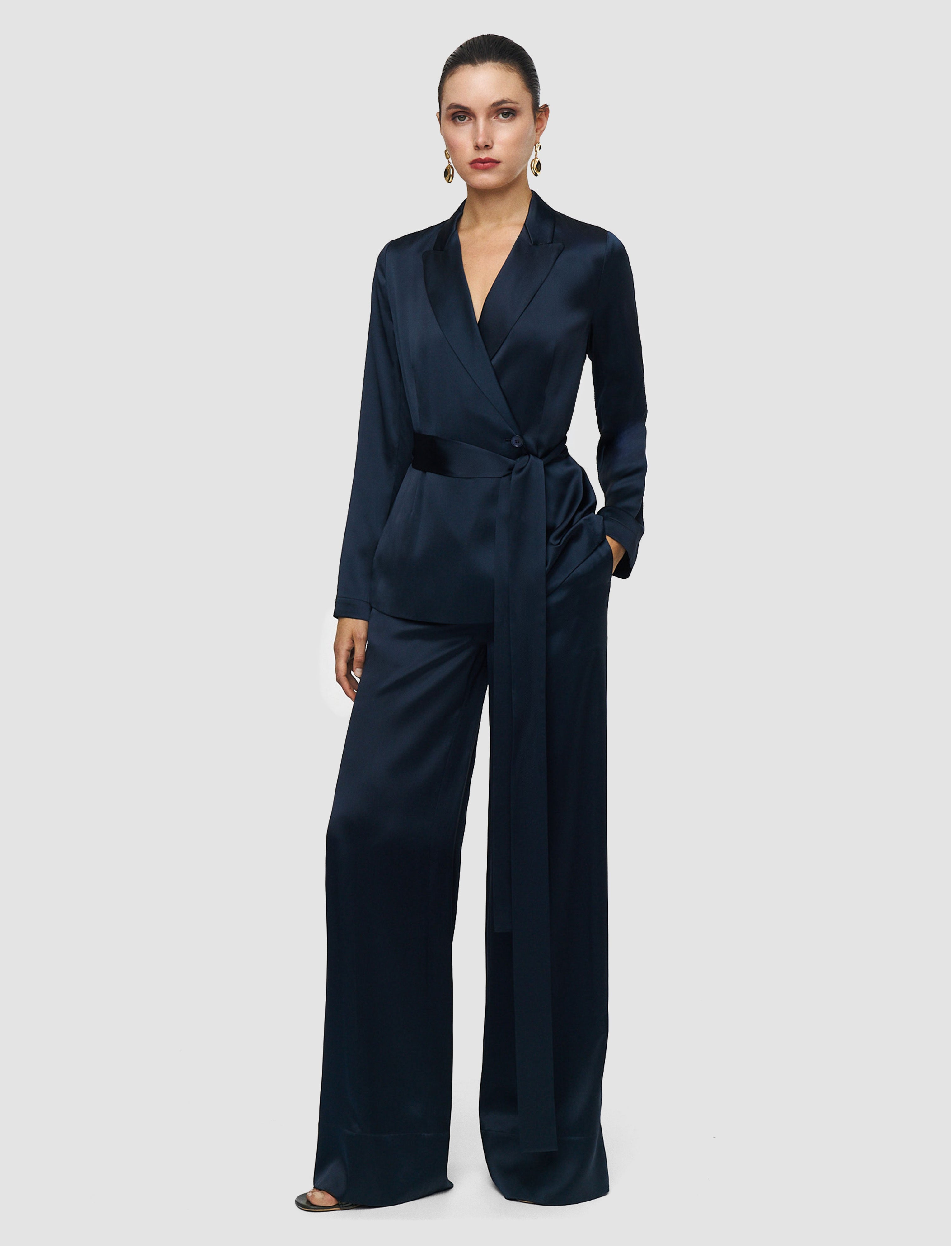 blue-archer-silk-satin-jacket-JOSEPH