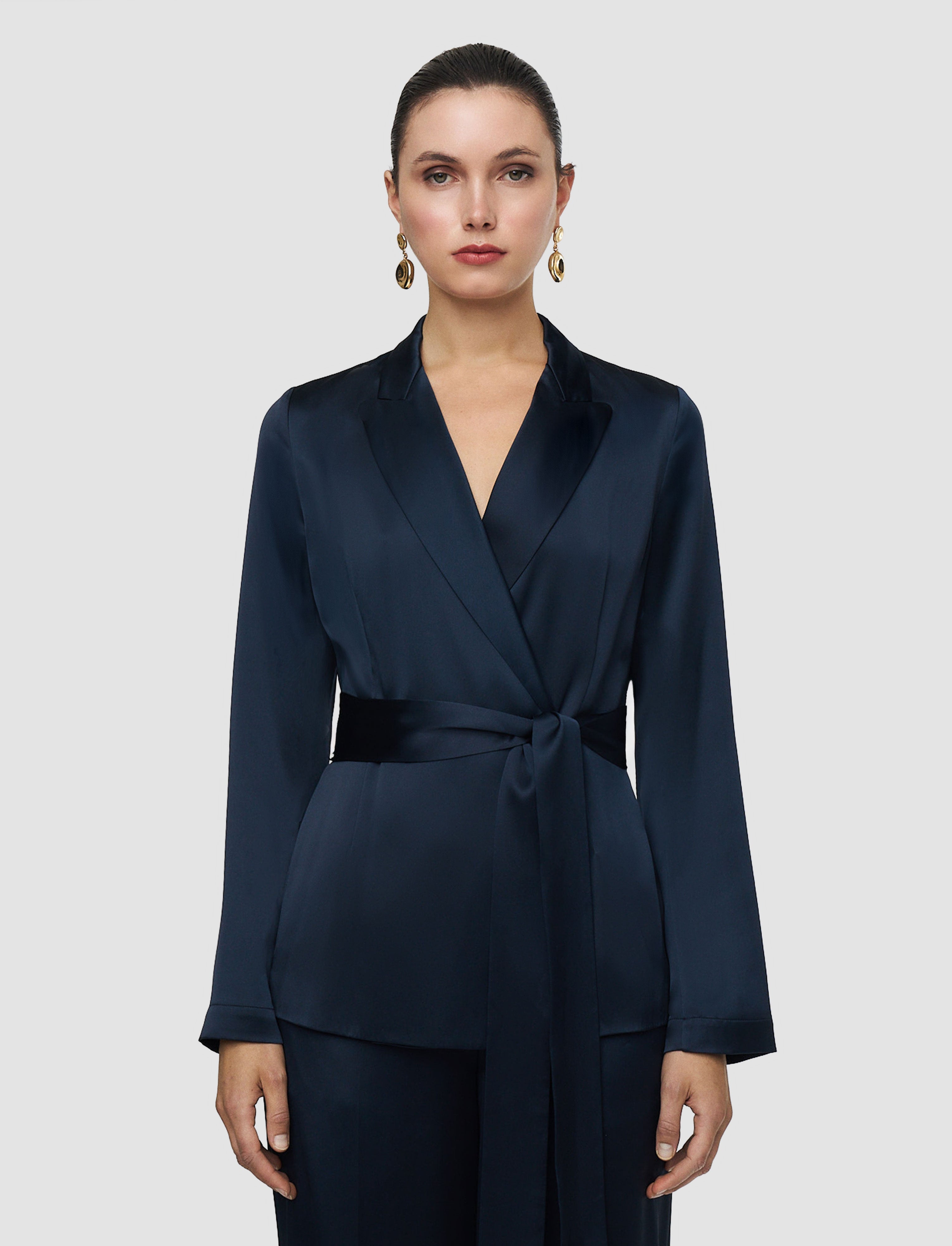 blue-archer-silk-satin-jacket-JOSEPH