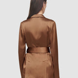 Archer Silk Satin Jacket