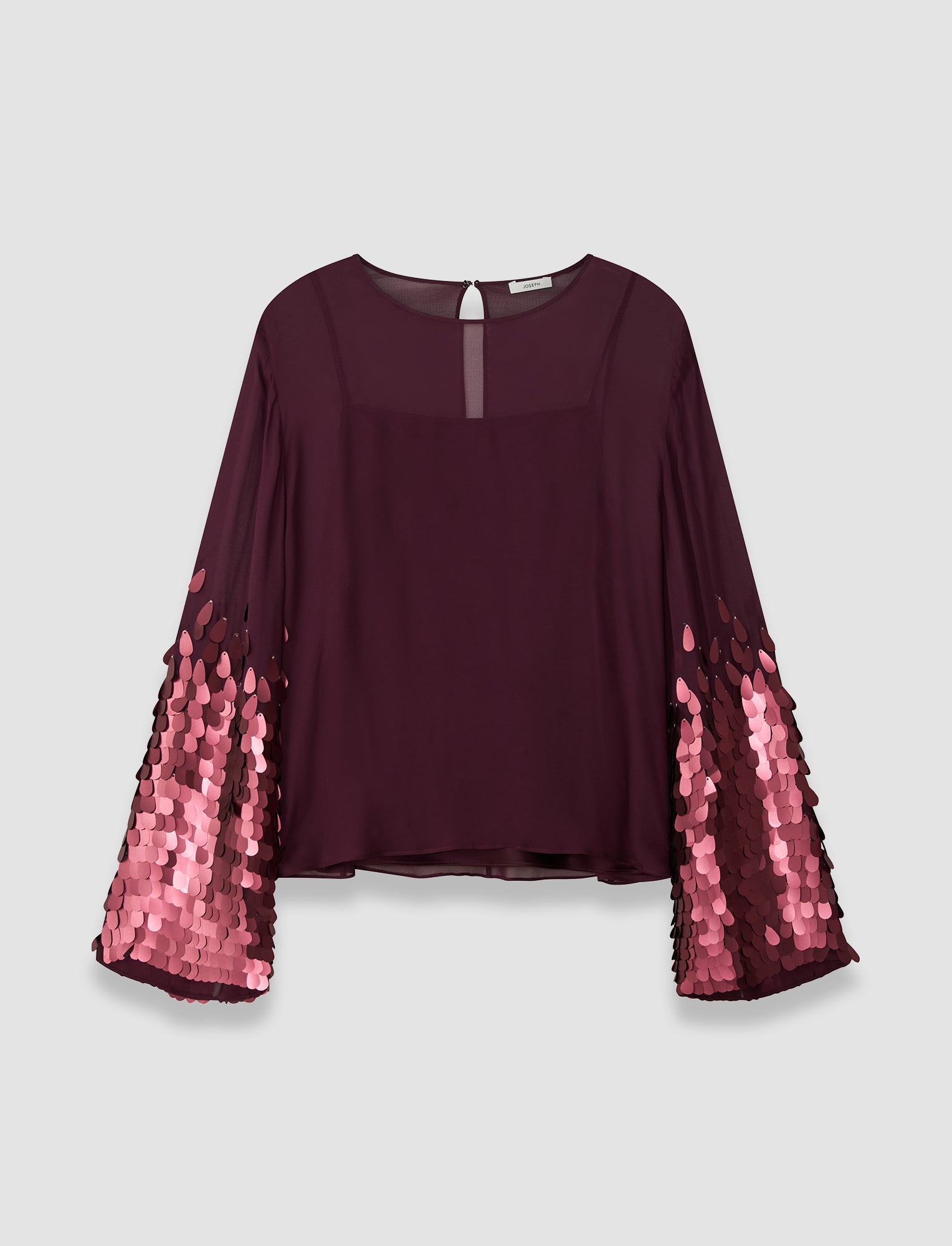 purple-ariane-chiffon-sequin-blouse-JOSEPH