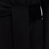 Black Arlina Double Face Cashmere Coat - Joseph