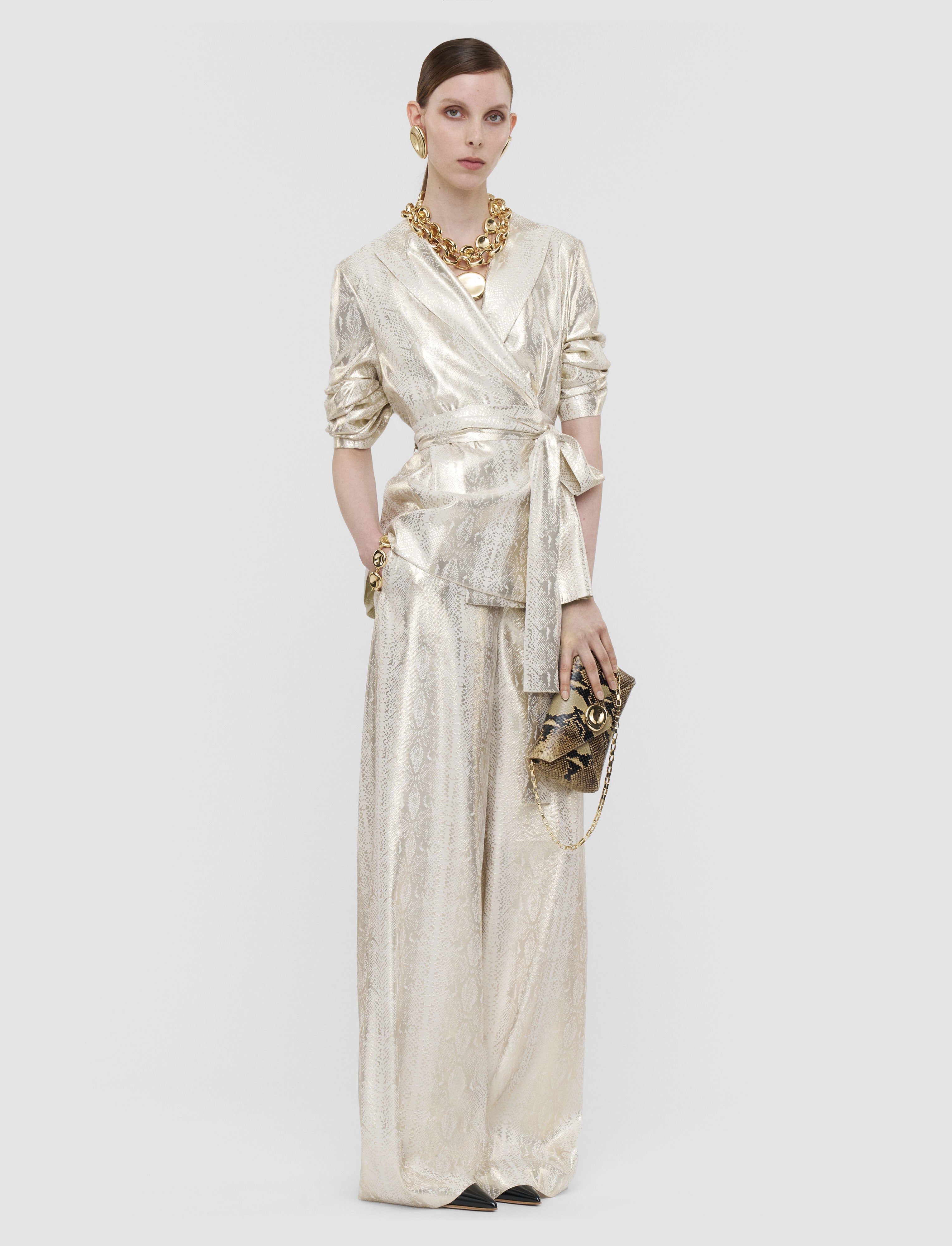 gold-asher-silk-snake-lame-jacket-JOSEPH