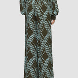 Multicolour Asila Open Weave Silk Trousers - Joseph