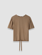 Brown Atheris Crepe Blouse - Joseph
