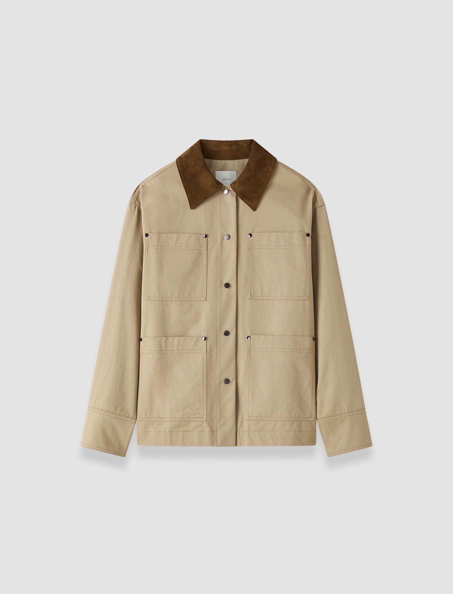 beige-veste-athos-en-coton-JOSEPH