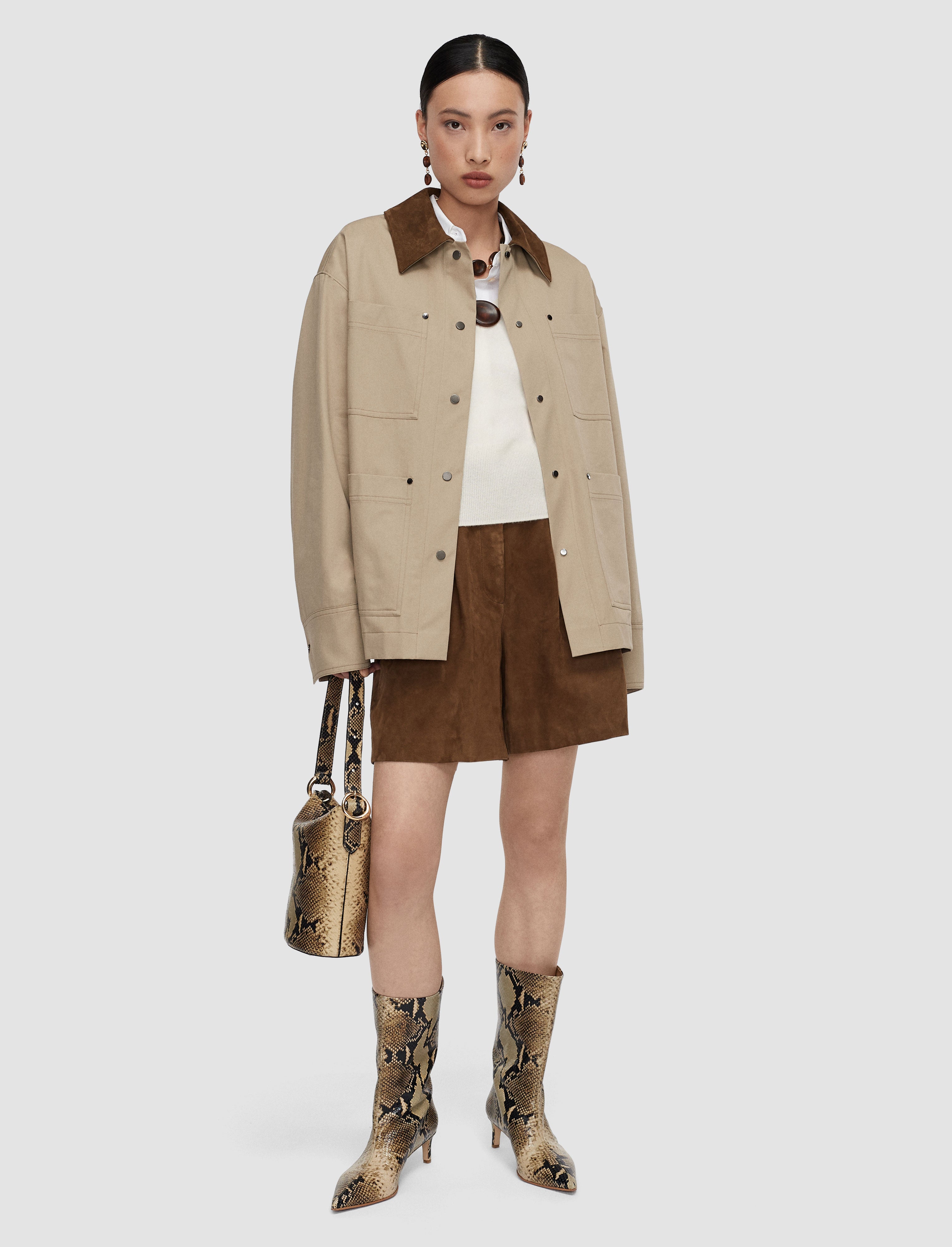 beige-veste-athos-en-coton-JOSEPH