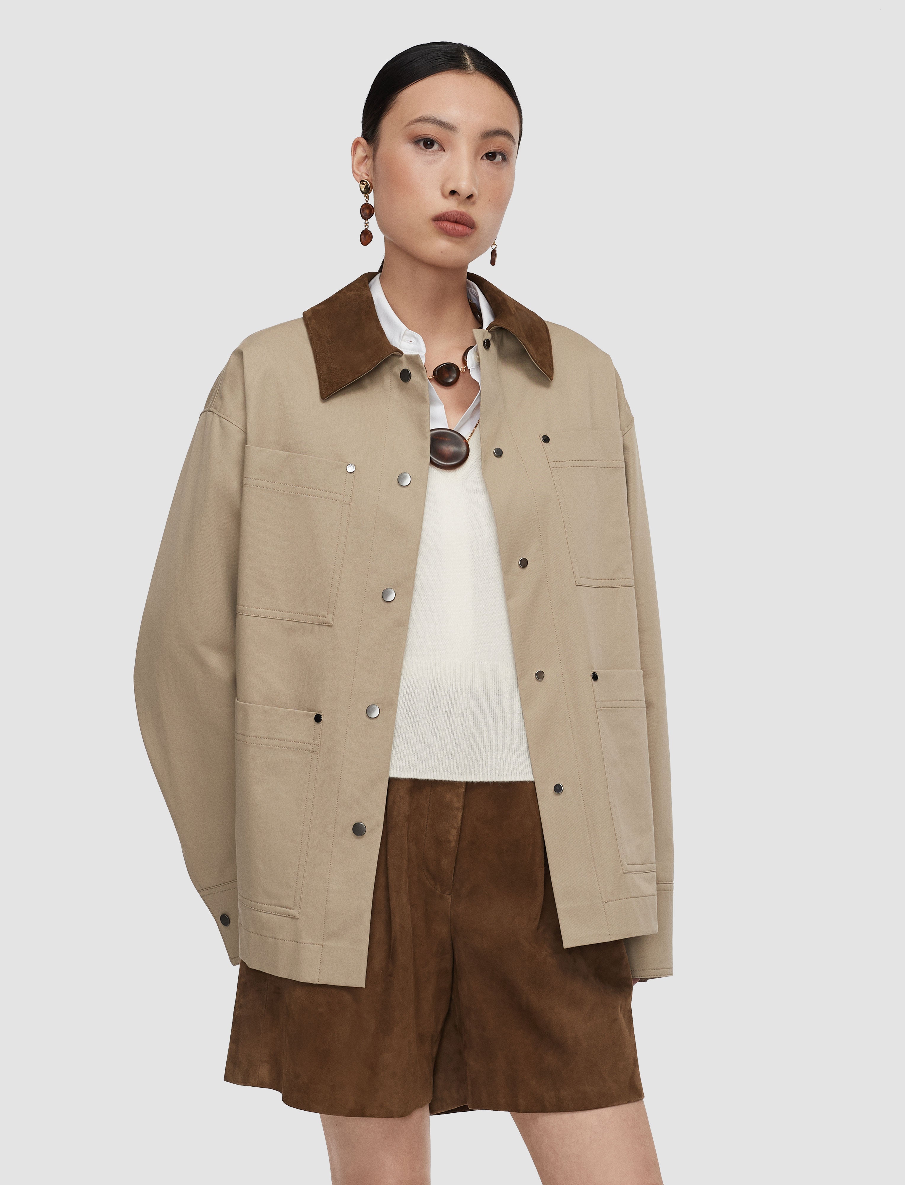 beige-veste-athos-en-coton-JOSEPH