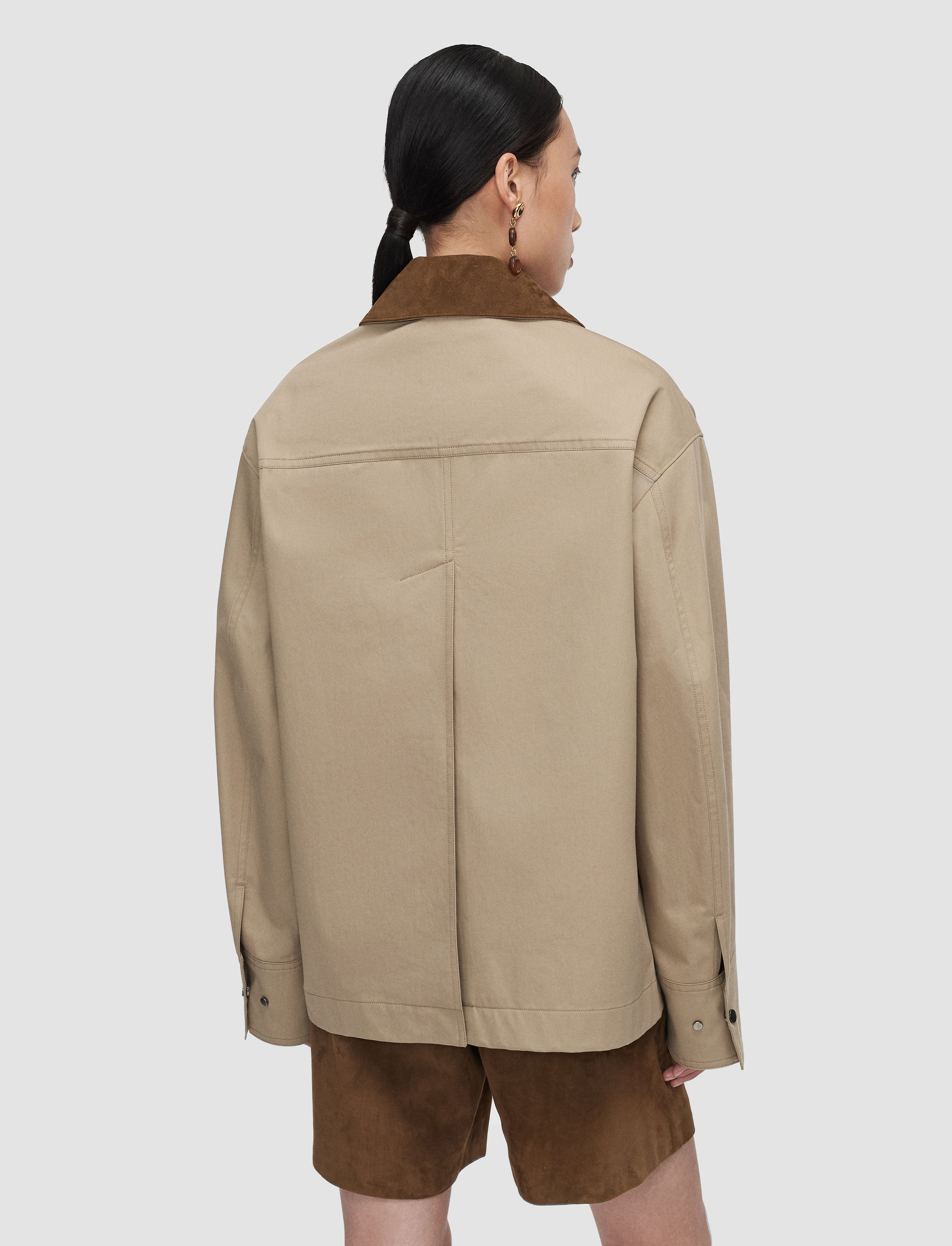 beige-veste-athos-en-coton-JOSEPH