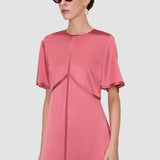 Pink Aura Silk Satin Dress - Joseph