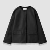 Barbs Pebble Leather Jacket